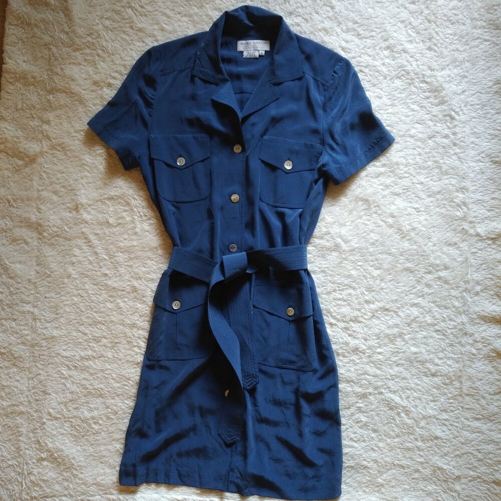 Vintage Maggy London silk dress